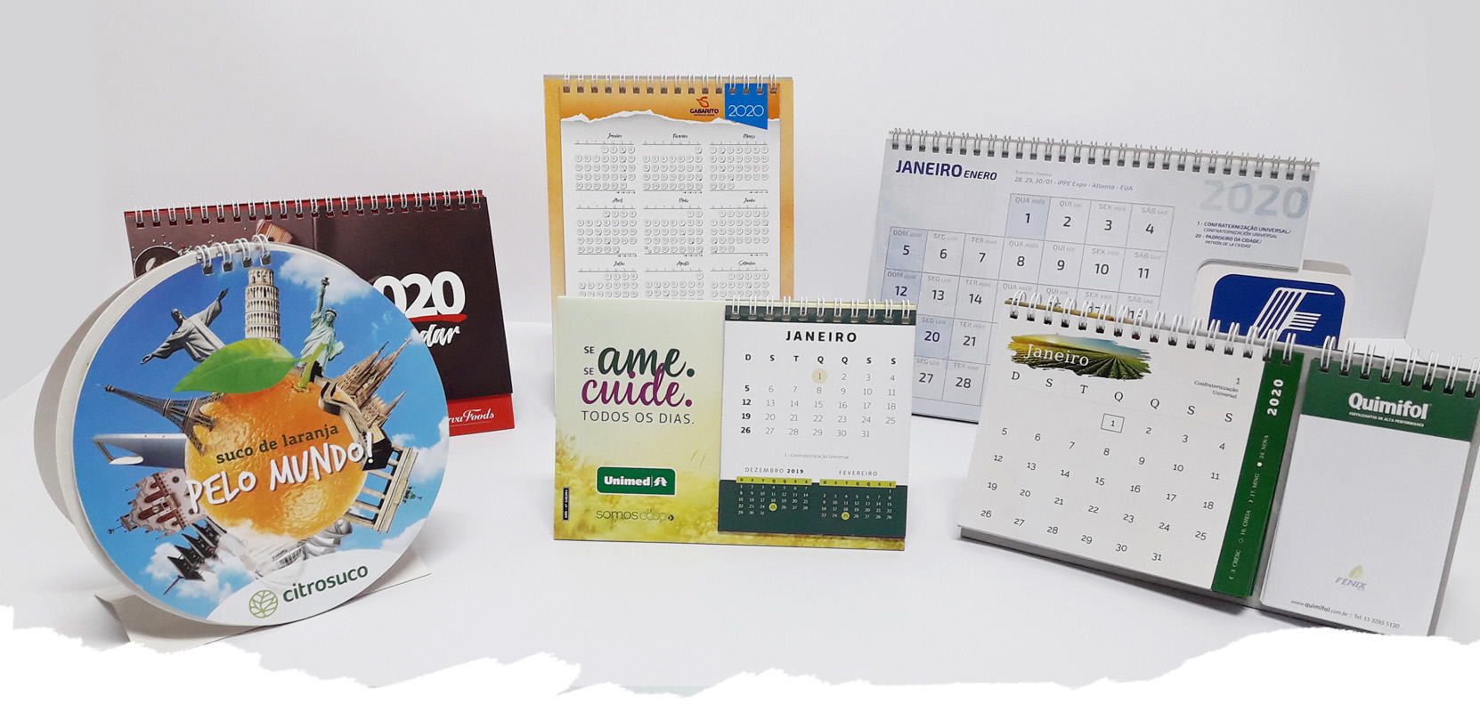 Impressão de Calendários